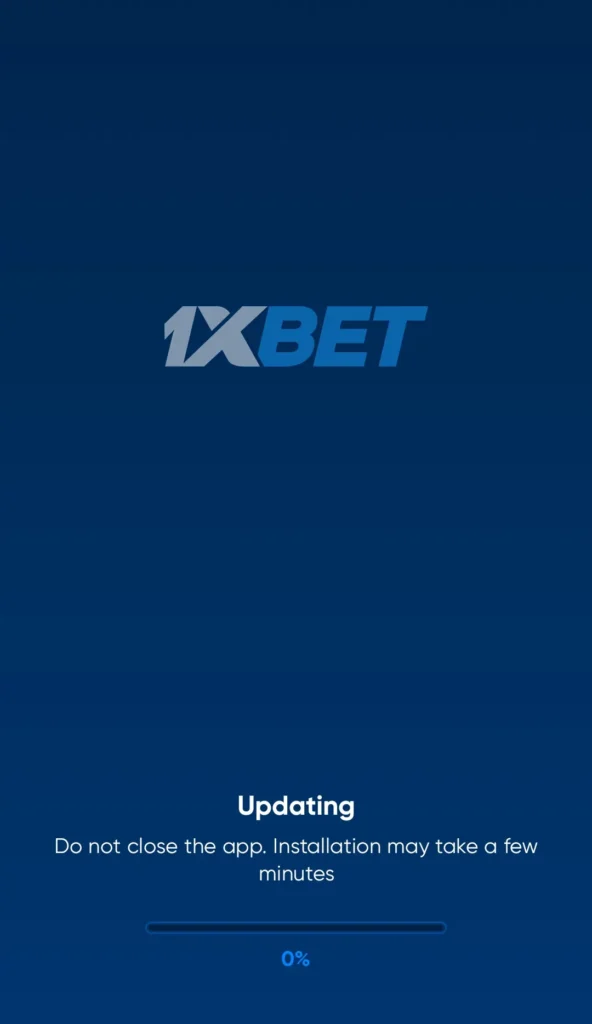 Update aplikasi 1xbet