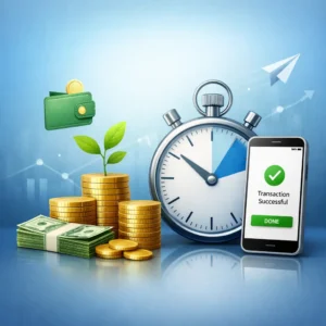 Minimal Minimal deposit dan waktu proses transaksi